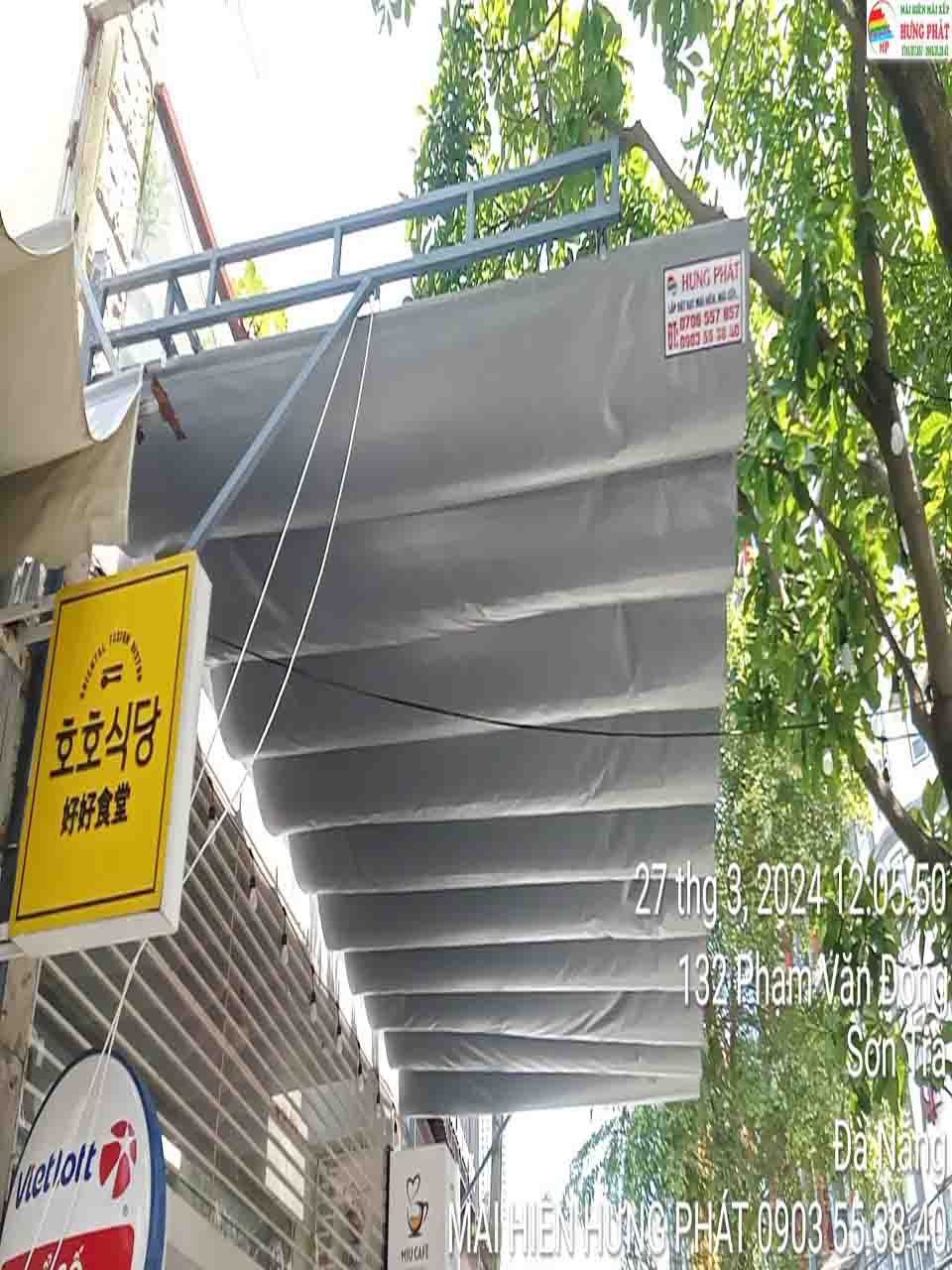 Lắp Đặt Bạt Xếp Di Động Tại Đà Nẵng Giá Rẻ