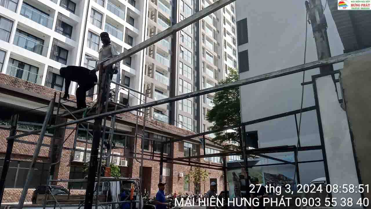 Thi Công Bạt Xếp Di Động Tại Đà Nẵng Chuyên Nghiệp