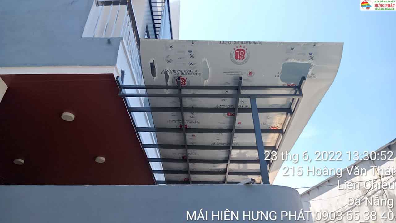 Lắp Đặt Mái Che Lấy Sáng Đà Nẵng Đẹp Hiện Đại, Giá Rẻ